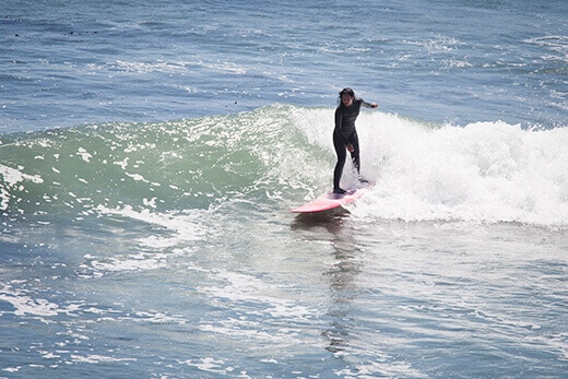 Longboarding bliss in Baja