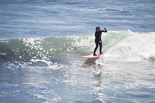Longboarding bliss in Baja