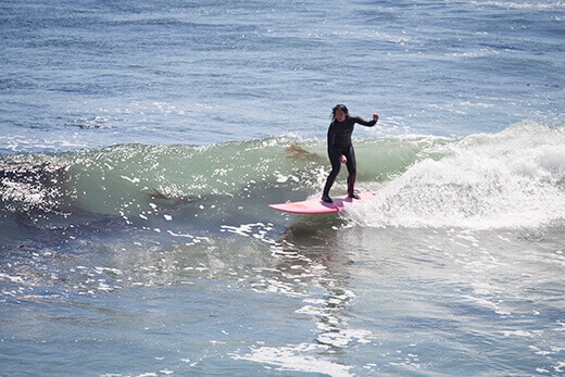 Longboarding bliss in Baja