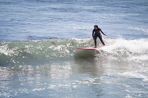 Longboarding bliss in Baja