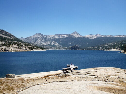 Florence Lake in the John Muir Wilderness