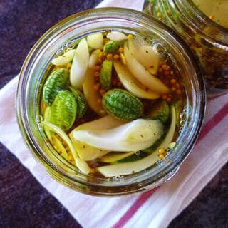 Bread and butter pickles