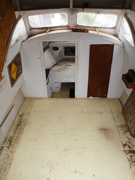 After shot of interior of sitting room