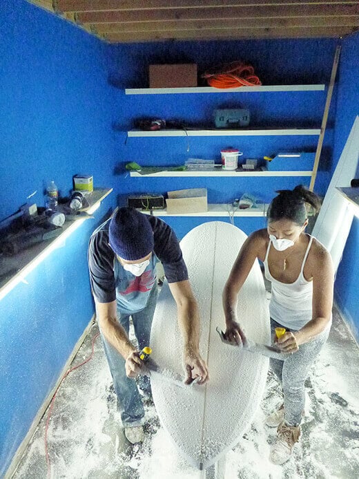 Shaping the rails