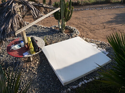 Our new memory foam mattress