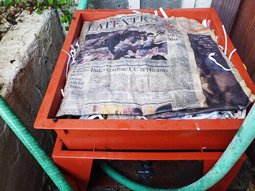 Add more kitchen scaps and shredded paper to the vermicomposter