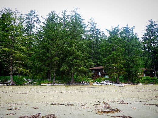 A hidden B&B on the Esowista Peninsula
