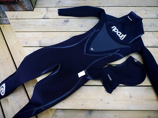 My souvenir 5/4 wetsuit from Tofino.