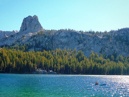 Lake George and Crystal Crag