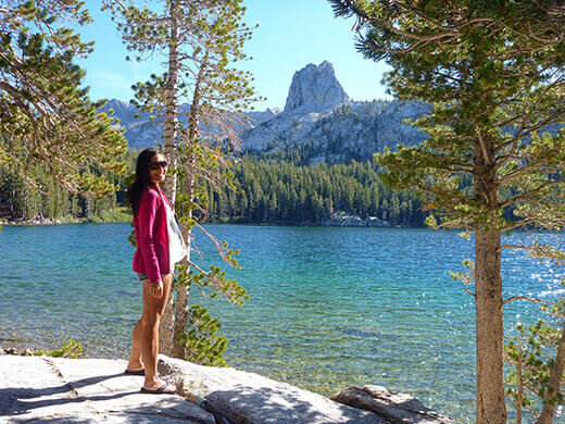 Lake George and Crystal Crag