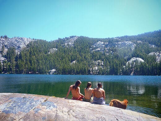 Summer day at Shadow Lake