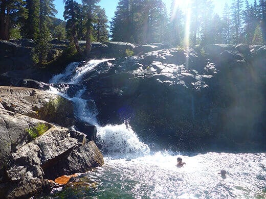Cascades along Shadow Creek