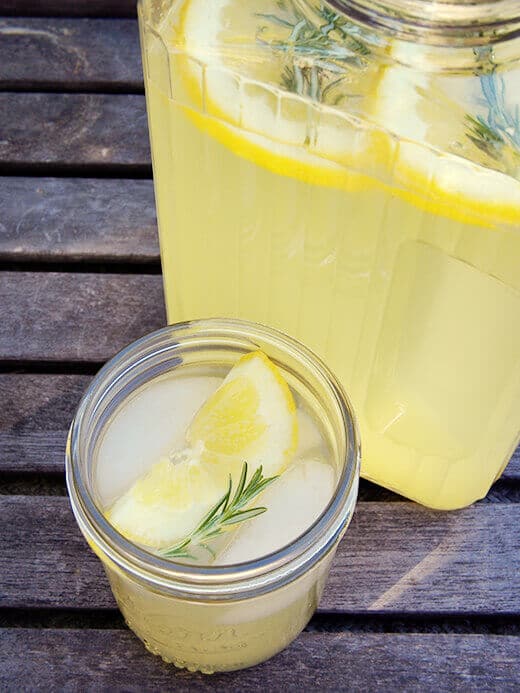 Rosemary lemonade