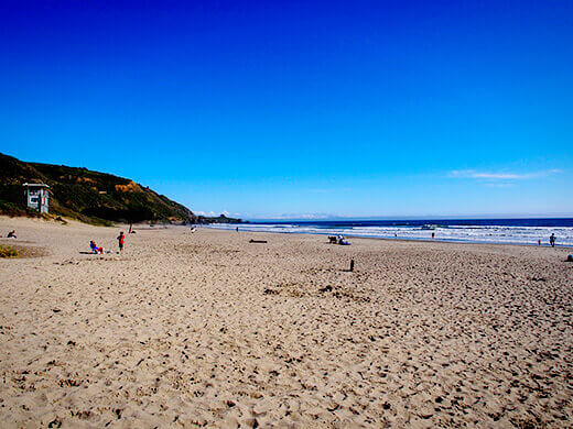 Beautiful spring day at Stinson Beach