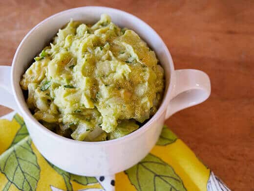 Grapefruit guacamole