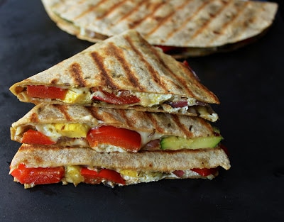 Grilled-vegetable-quesadillas-with-goat-cheese-and-pesto-2
