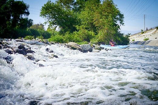 Dropping the chute on Benedict Rapid