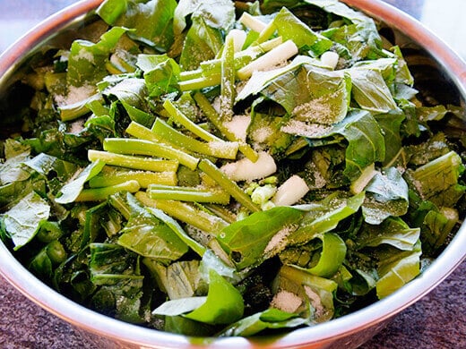 Add pickling salt and toss the veggies to combine