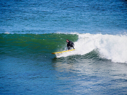 Surfing by ourselves