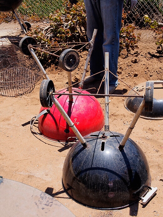 Dismantling old Weber grills