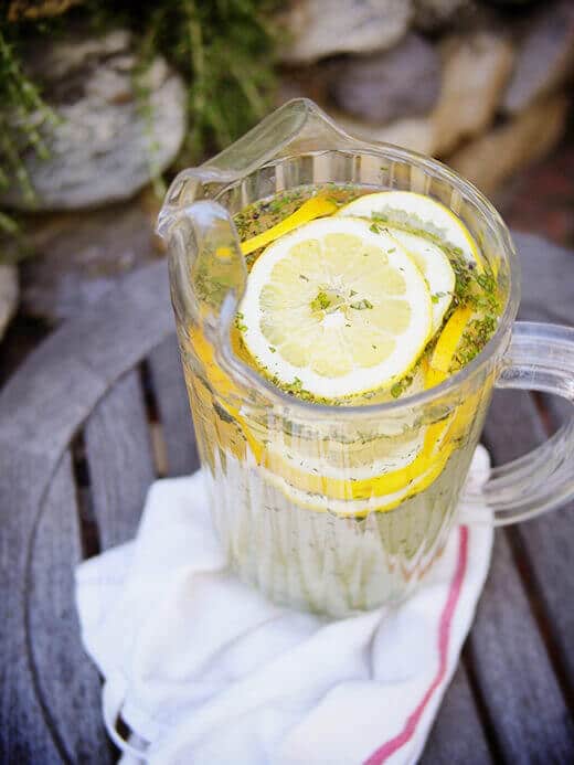 Homemade vitamin water