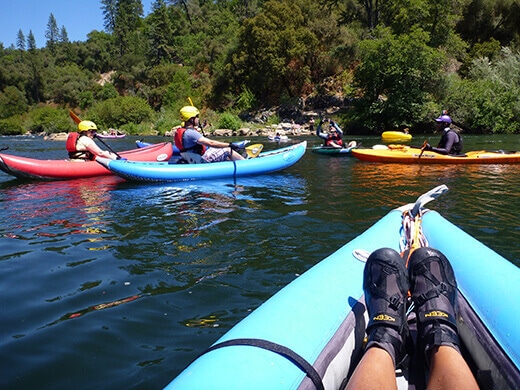 Launching on the Lower (Gorge Run)