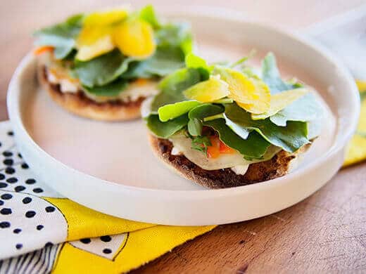 True French sorrel breakfast