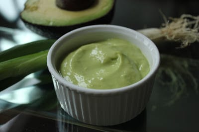 California Salad with Roasted Chicken and Avocado Dressing