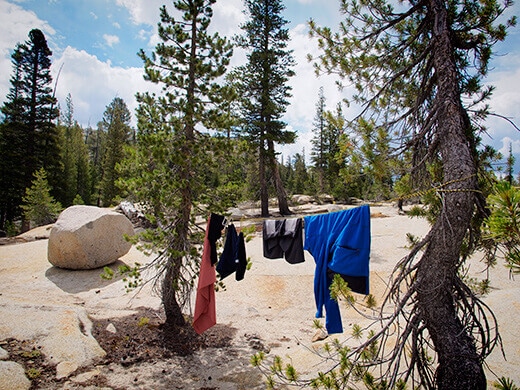 Backcountry laundry