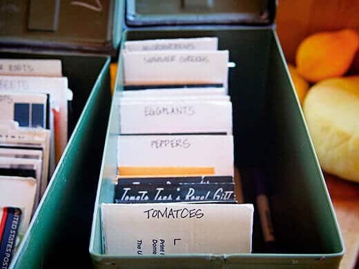 Heirloom seed collection
