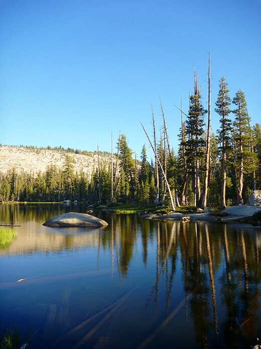 Reflections on Sunrise Lake