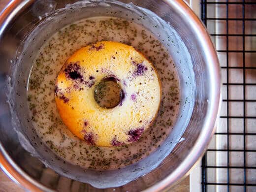 Dip your donut in the glaze
