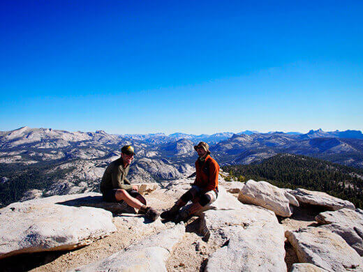 One of many spectacular views from Cloud's Rest