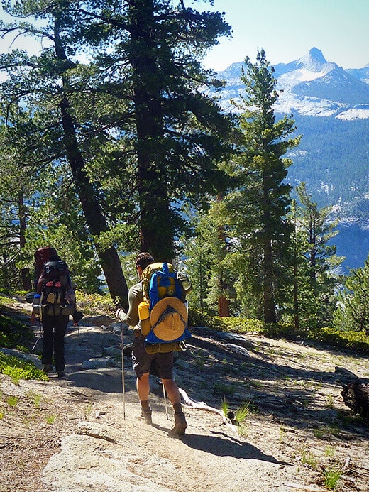 Descending the Cloud's Rest Trail