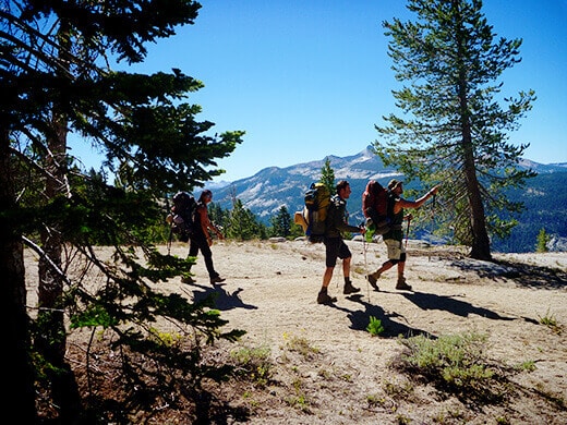 Descending the Cloud's Rest Trail