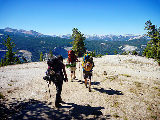 Descending the Cloud's Rest Trail