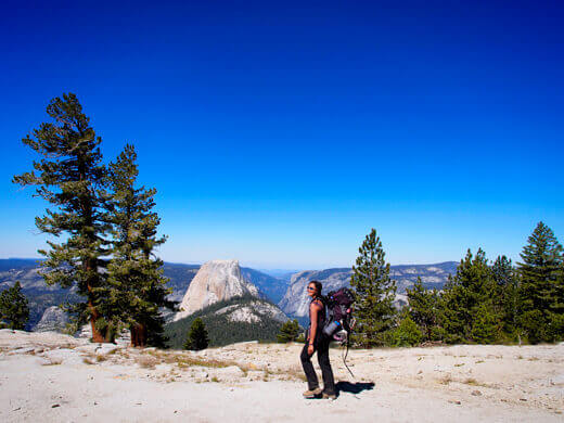 View of Half Dome