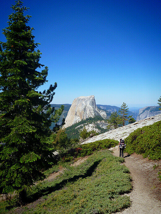 View of Half Dome