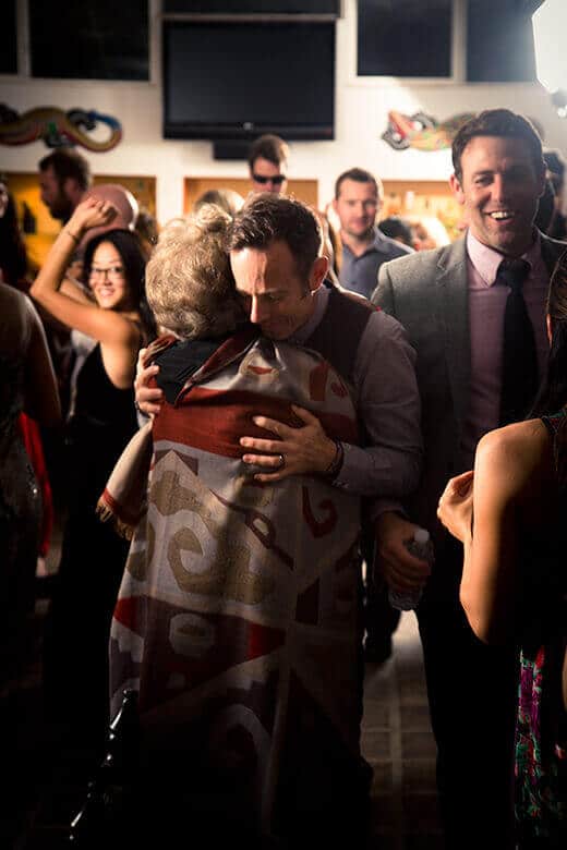 Will with his mother