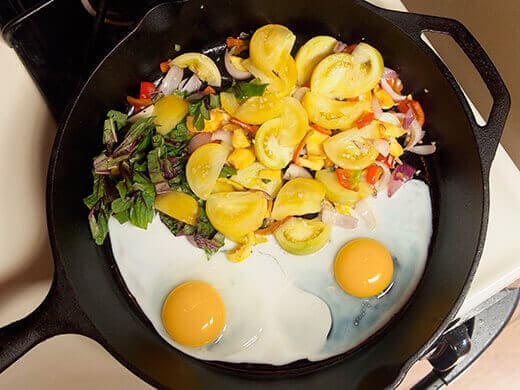 Homegrown skillet