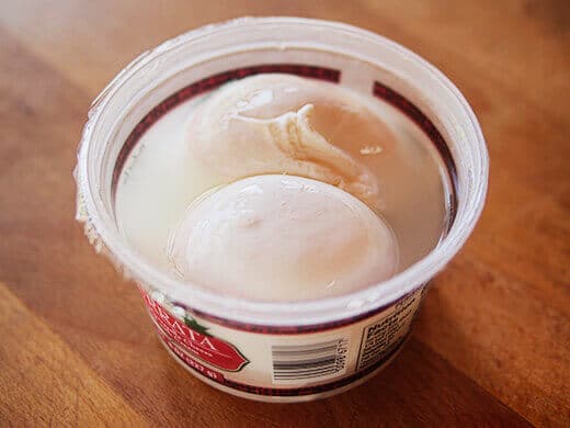 Fresh burrata