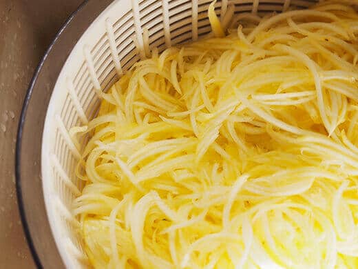 Zucchini noodles
