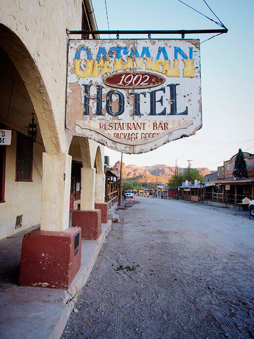 Oatman Hotel built in 1902