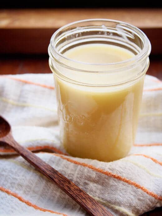 Homemade spoon oil