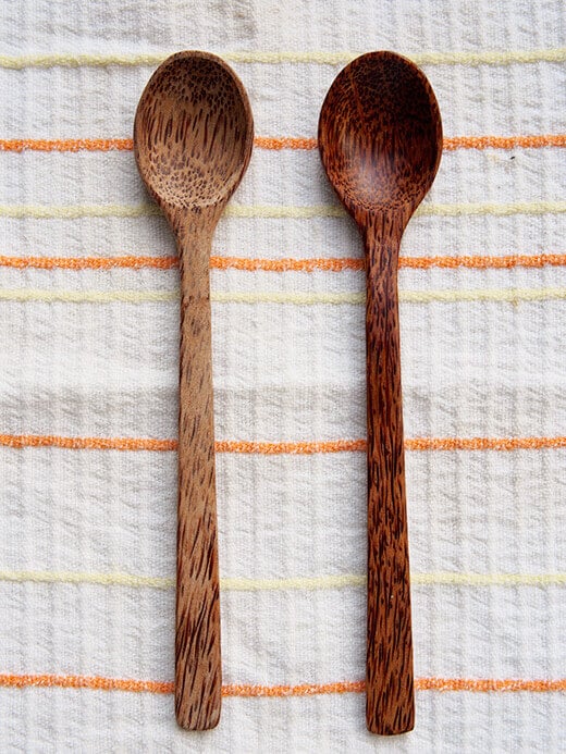 Before and after wood conditioning