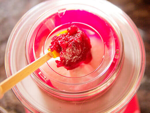 Cranberry sauce