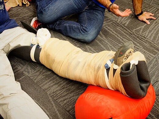 Wilderness medicine training