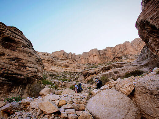 Canyon hike