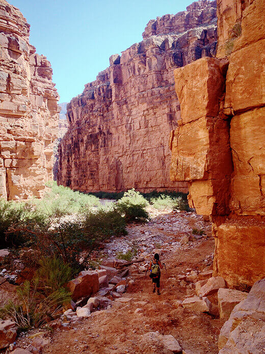 Canyon hike