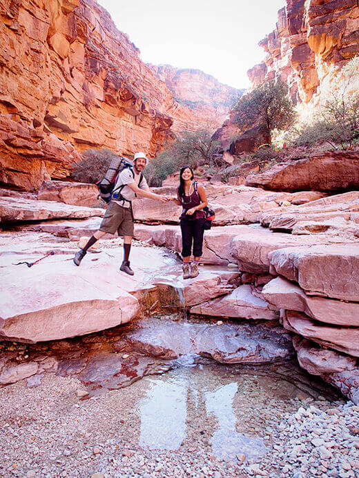 Canyon hike